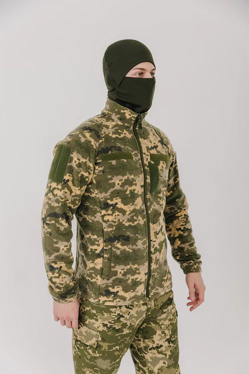 FLEECE JACKET ARMY PIXEL - фото №2