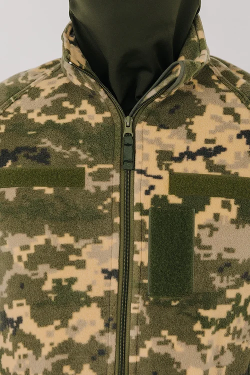 FLEECE JACKET ARMY PIXEL - фото №4