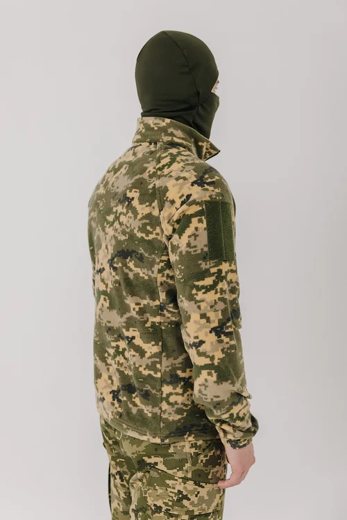 FLEECE JACKET ARMY PIXEL - фото №8