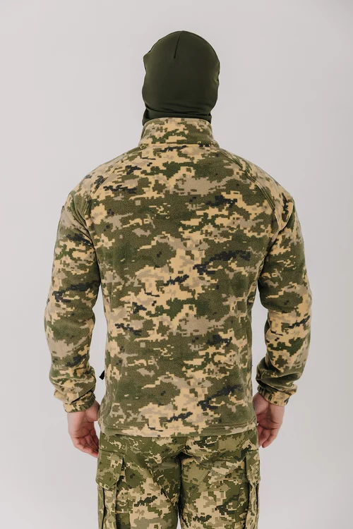 FLEECE JACKET ARMY PIXEL - фото №6