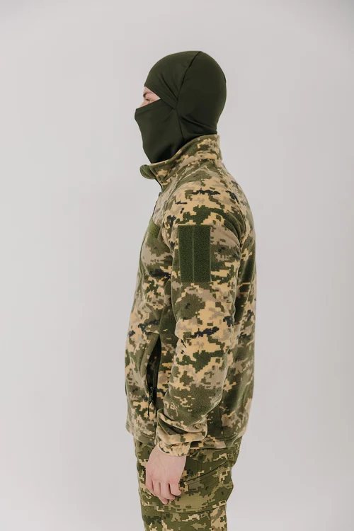 FLEECE JACKET ARMY PIXEL - фото №7